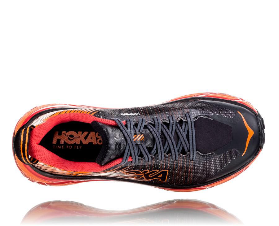 Hoka One One Spor Ayakkabı Kadın Siyah/Kırmızı - Evo Mafate 2 - HU2308517